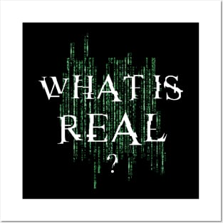 What is real? Matrix Posters and Art